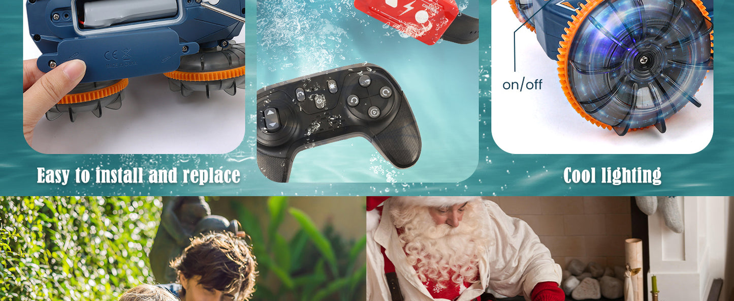 Amphibious Remote Control Car Boat