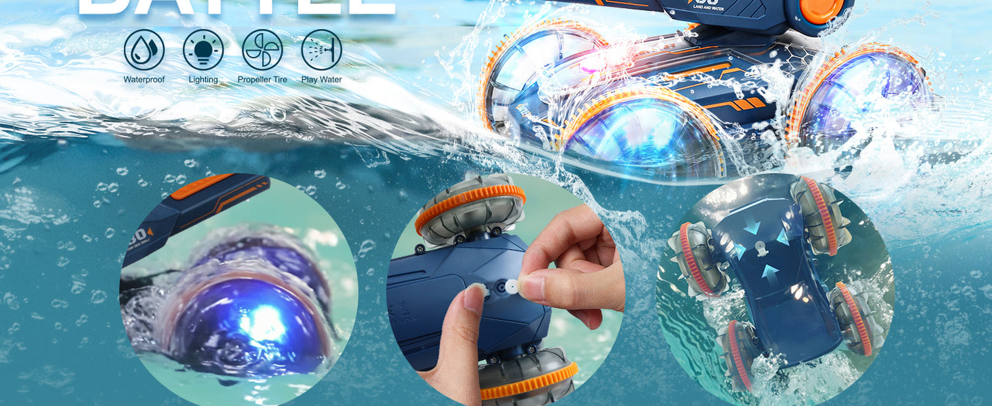 Amphibious Remote Control Car Boat