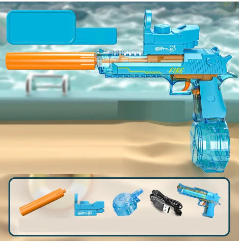 Desert Eagle Electric Water Gun –Bundle Pack
