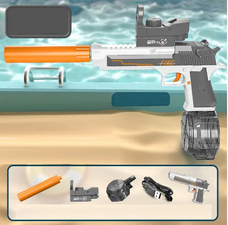Desert Eagle Electric Water Gun –Bundle Pack