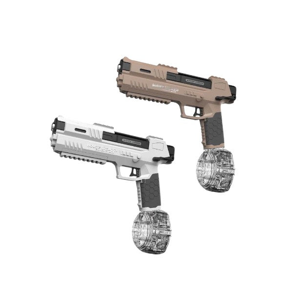 Gecko Mag-Fed Electric Blowback Water Gun Bundle Pack