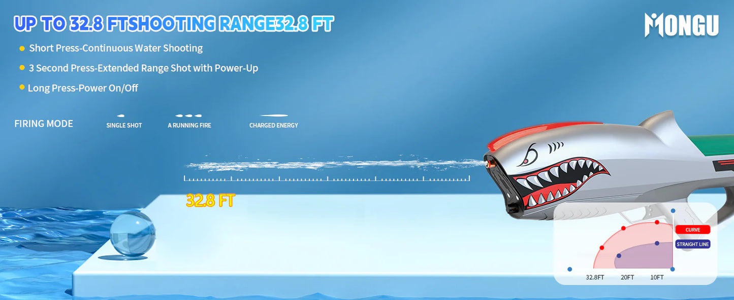 Kublai S2 Shark Electric Water Gun