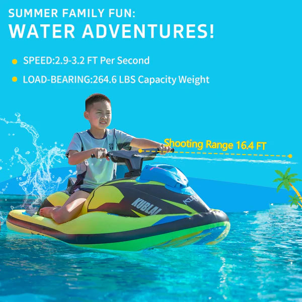 Kublai S4 Electric Motorized Inflatable Jet Scooter