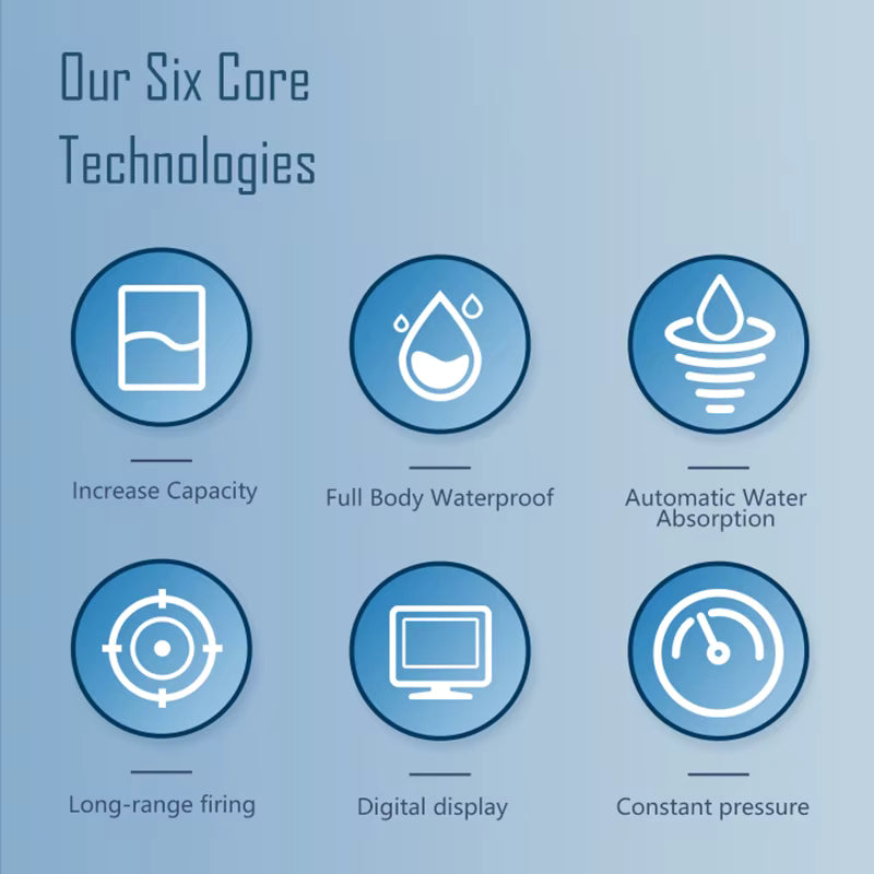 Kublai S2 Electric Squirt Auto Refill Water Gun Summer Pool Beach Toy