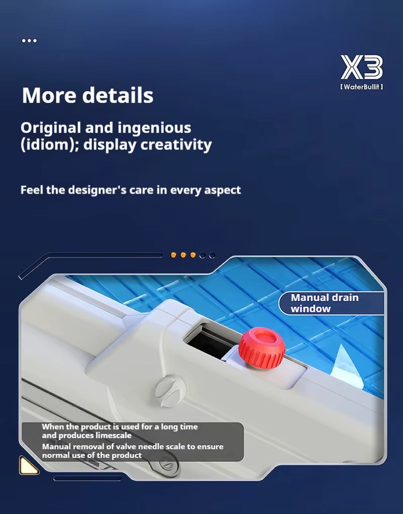 X3 High Pressure Elctric Water Blaster