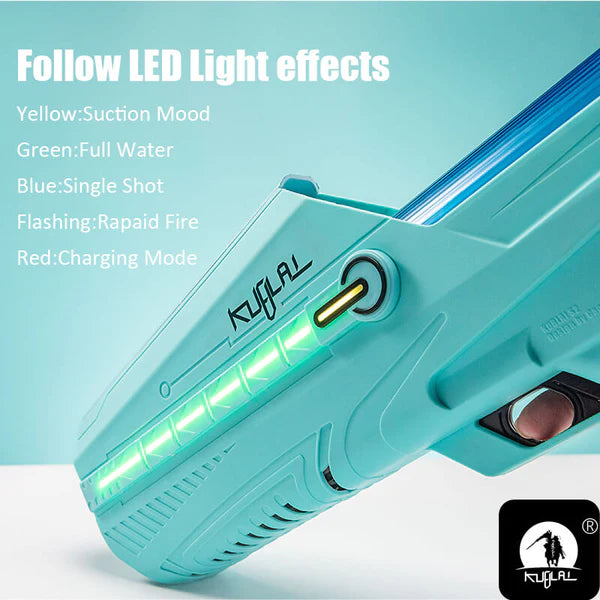 Kublai S2 Electric Squirt Auto Refill Water Gun Summer Pool Beach Toy