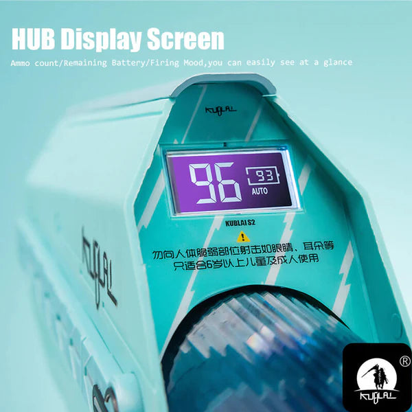 Kublai S2 Electric Squirt Auto Refill Water Gun Summer Pool Beach Toy