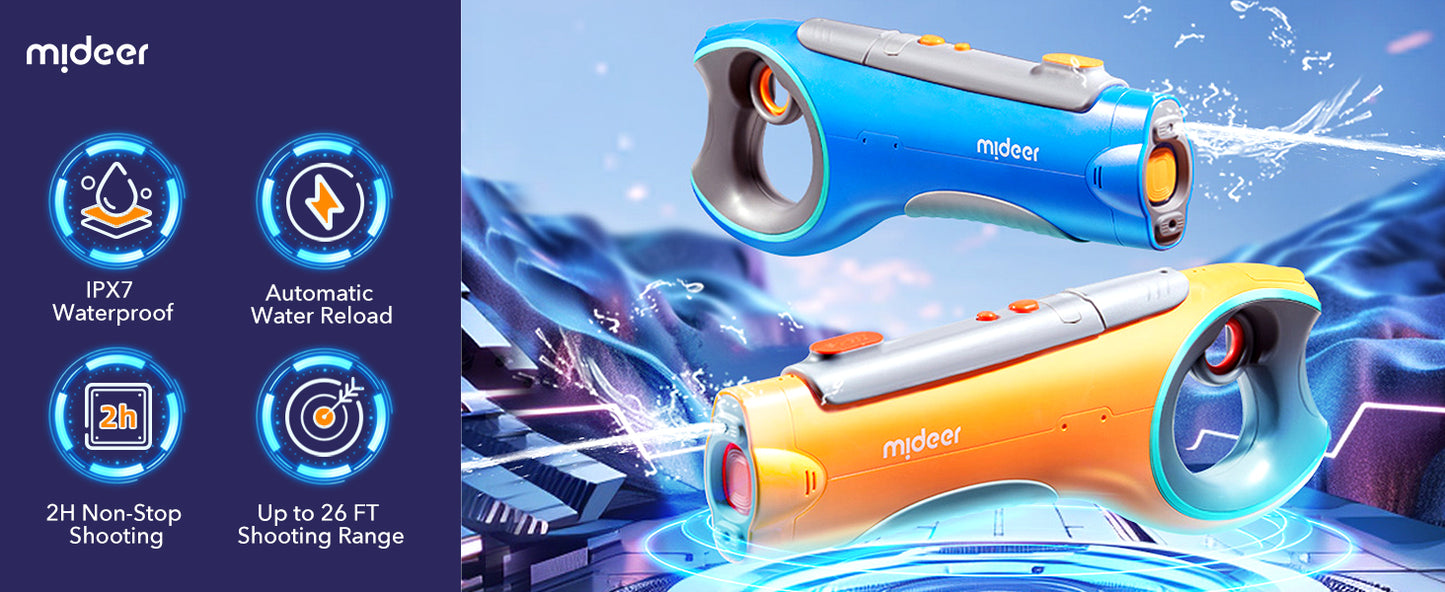 Mideer Electric Water Gun for Kids &amp; Adults