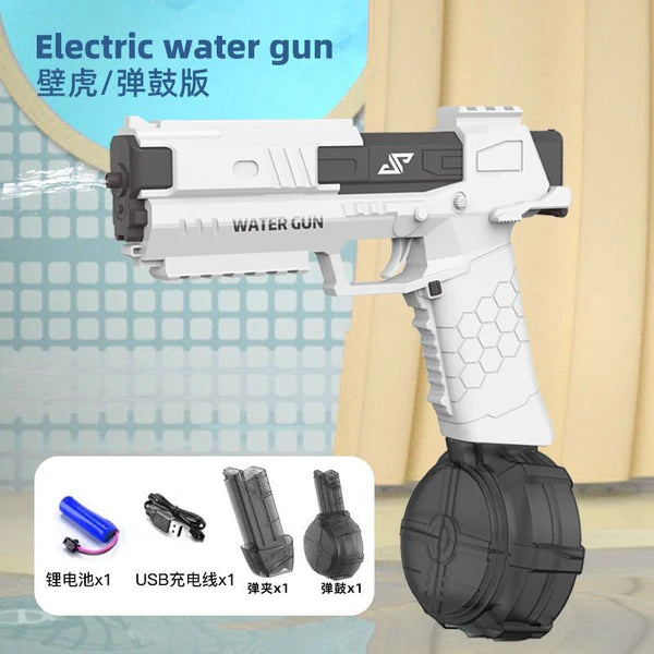Electric Water Gun – Automatic Rechargeable Splash Blaster for Kids & Adults