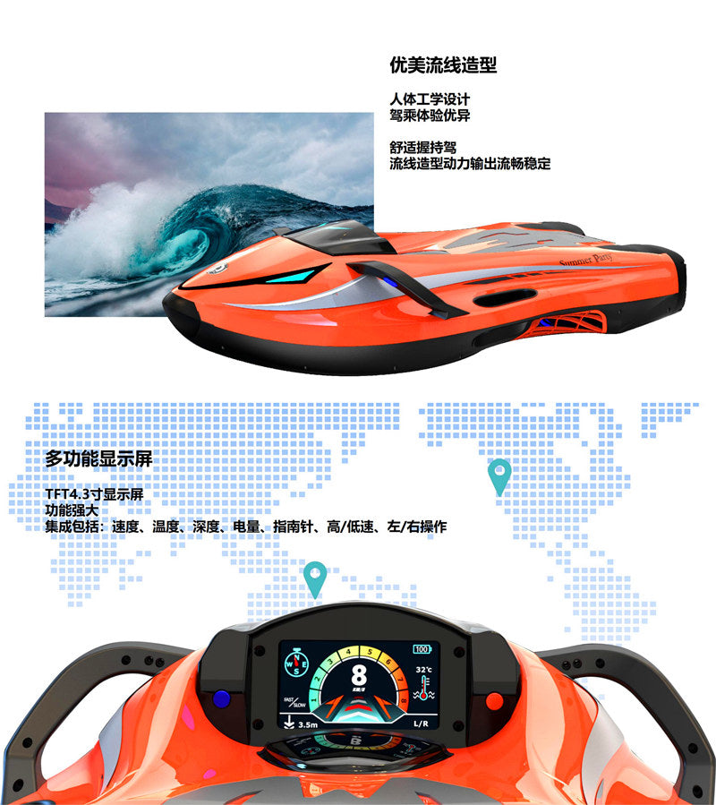 Kublai S5 Under Water Electric Jet Scooter