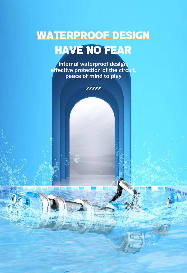 Electric Rotating Barrel Gatling Water Gun