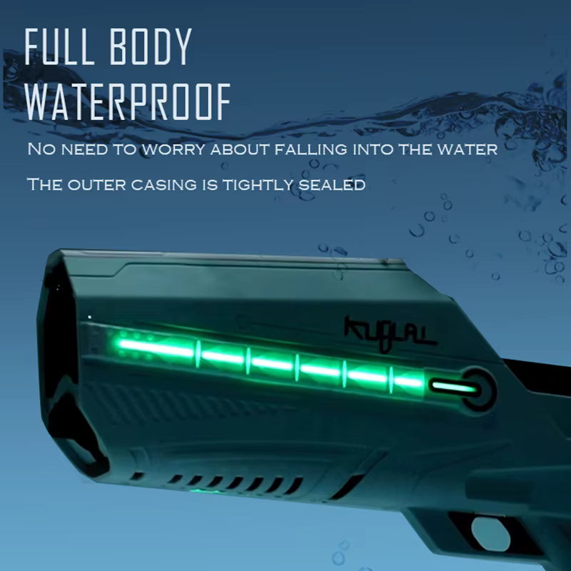 Kublai S2 Electric Squirt Auto Refill Water Gun Summer Pool Beach Toy