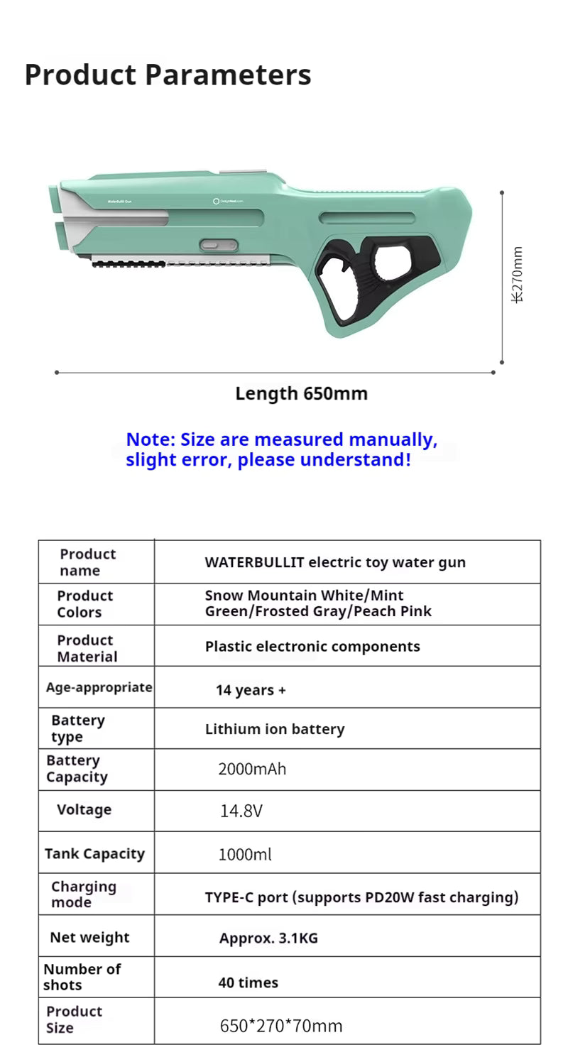 X5 Technology Pulse Water Gun