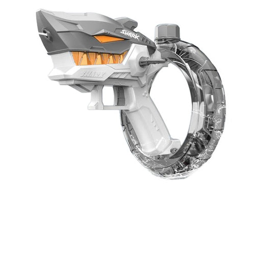 Shark Electric Water Gun – Automatic Absorption Blaster for Kids & Adults